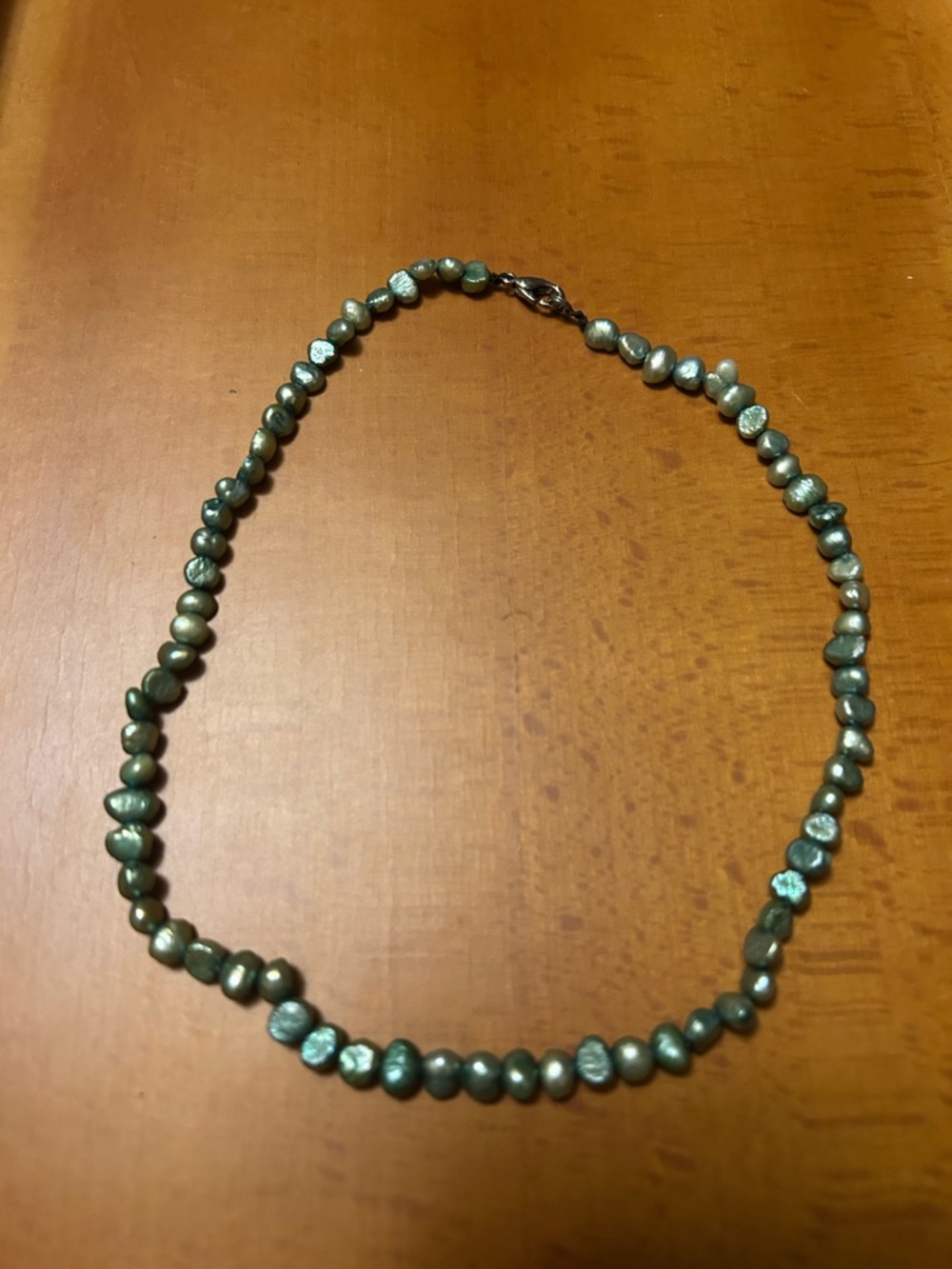 Freshwater Pearl Necklace in Green - Women Jewelry